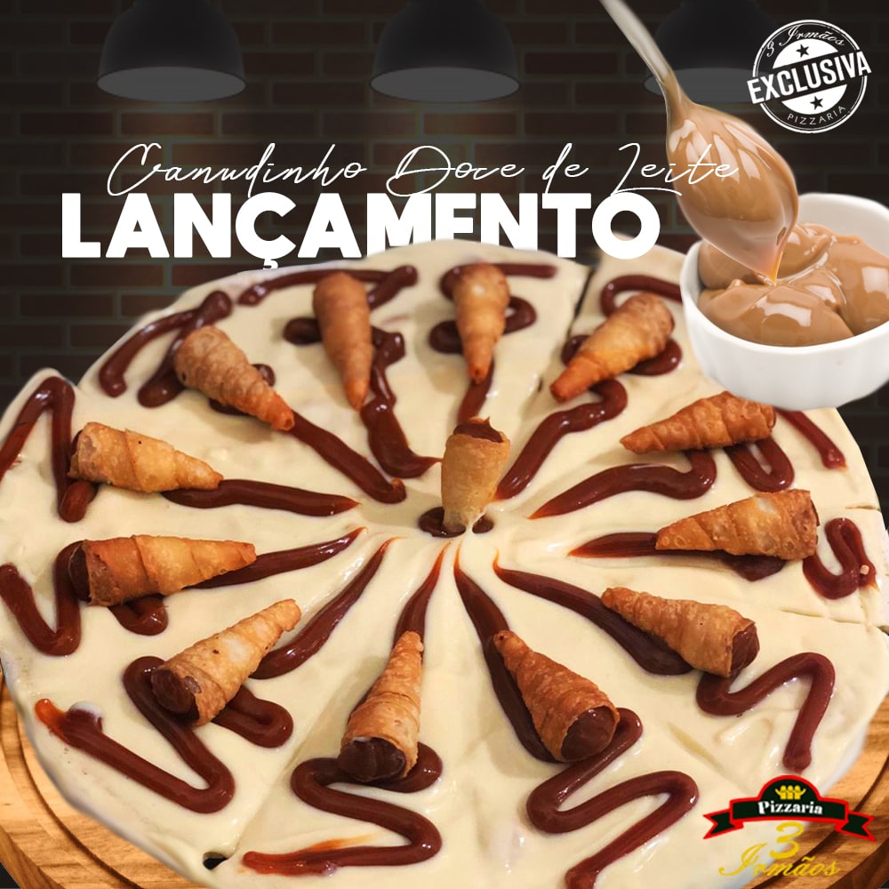 415-Pizza Canudinho Doce de Leite
